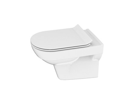 Унитаз подвесной CITY CLEAN ON с кр.дюр.slim lift easy-off Cersanit