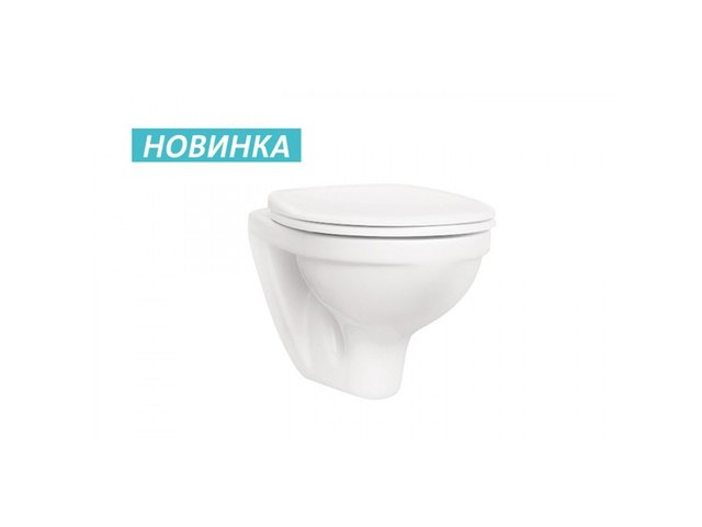 Унитаз подвесной БОРЕАЛЬ дюропласт МУЛЬТИ-ЛИФТ 1WH302205