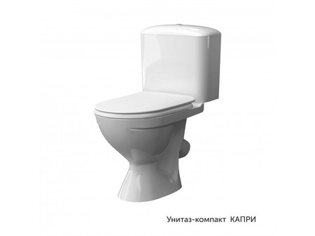 Унитаз-компакт КАПРИ кв 1-реж сид. ПП КЕРАМИН